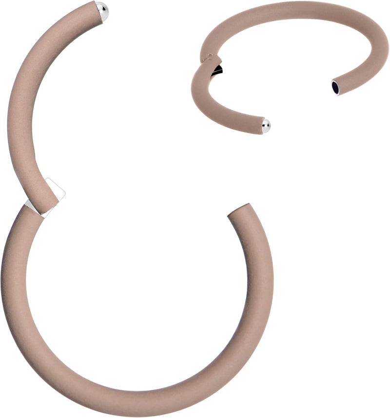 Body Candy Segment Hoop Rings 18 Gauge 316l Surgical Steel Lip Ring Cartilage - Image 2